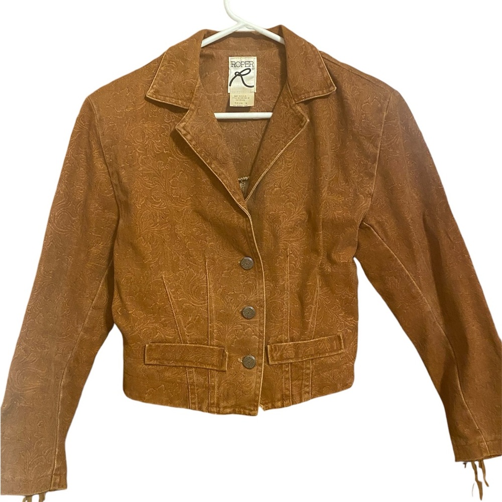 Vintage Roper Fringe Jacket